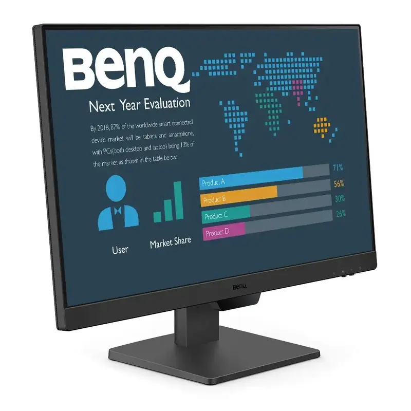 Монітор BenQ 23,8" BL2490 BLACK (9H.LM5LB.QBE) - фото - №8