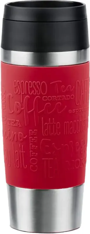 Термочашка TEFAL TRAVEL MUG 0.36 л червона - фото - №0