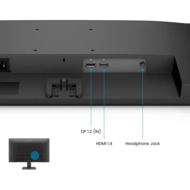 Монітор BenQ 23,8" GW2491 Black (9H.LNELJ.LBE) - фото - №4