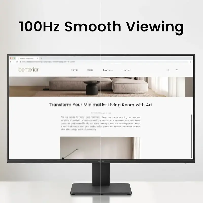 Монітор BenQ 27" GW2791 Black (9H.LNFLJ.LBE) - фото - №5