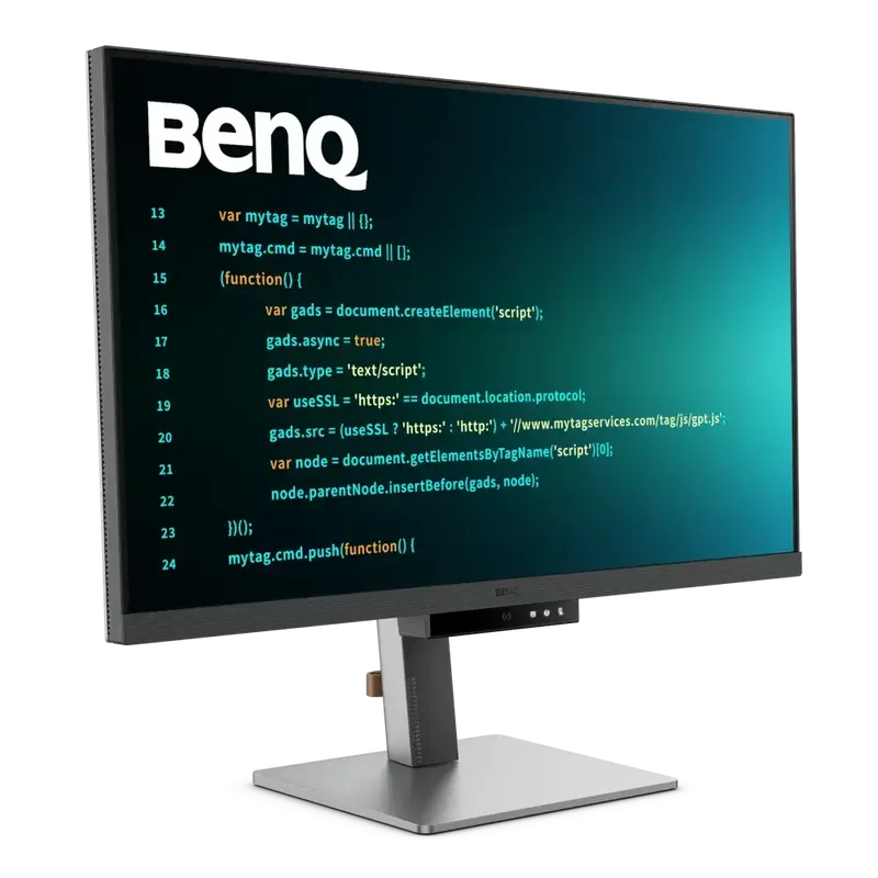Монітор BenQ 31.5" RD320U Metallic Grey (9H.LMSLA.TBE) - фото - №11
