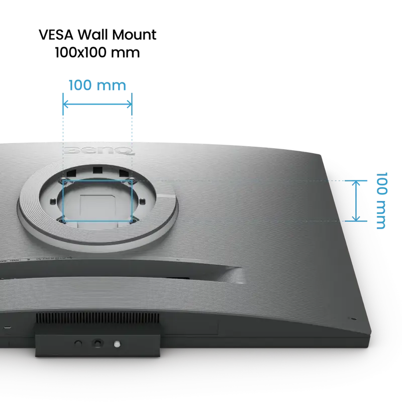 Монітор BenQ 31.5" RD320U Metallic Grey (9H.LMSLA.TBE) - фото - №6