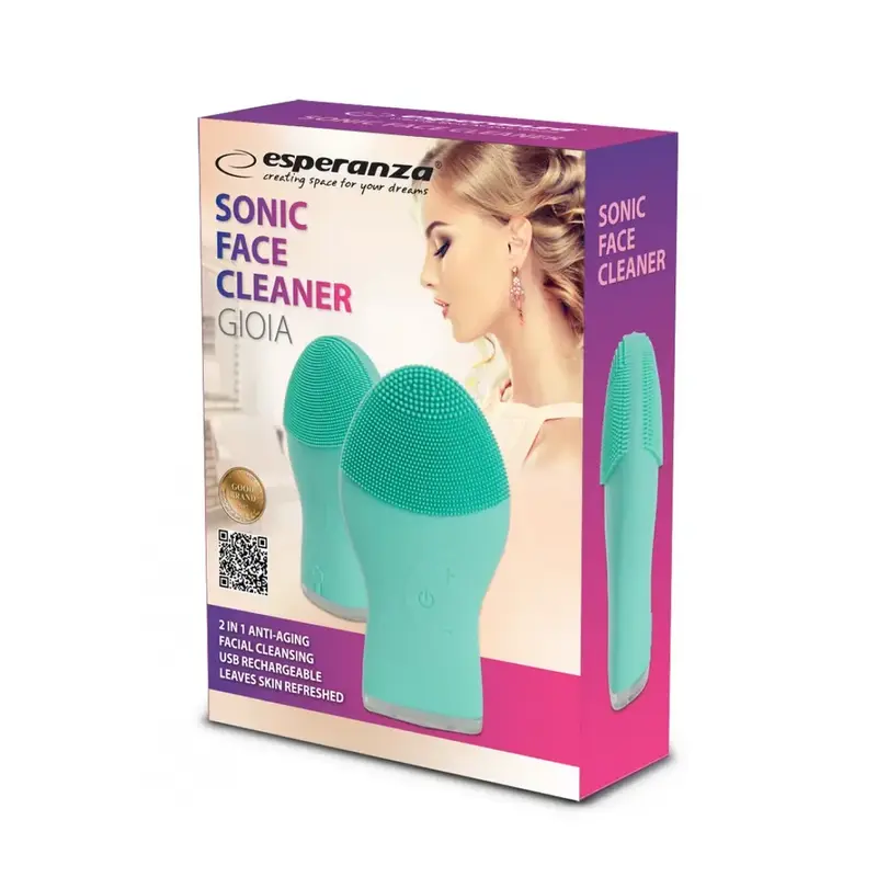 Очищуюча щітка для обличчя ESPERANZA USB EBM003T - фото - №3