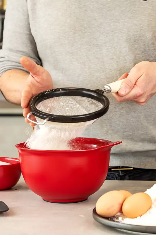 Сито KitchenAid Coreline, 18 см, кремовий (KAG161OHACE) - фото - №7