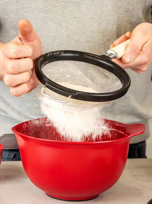 Сито KitchenAid Coreline, 18 см, кремовий (KAG161OHACE) - фото - №4