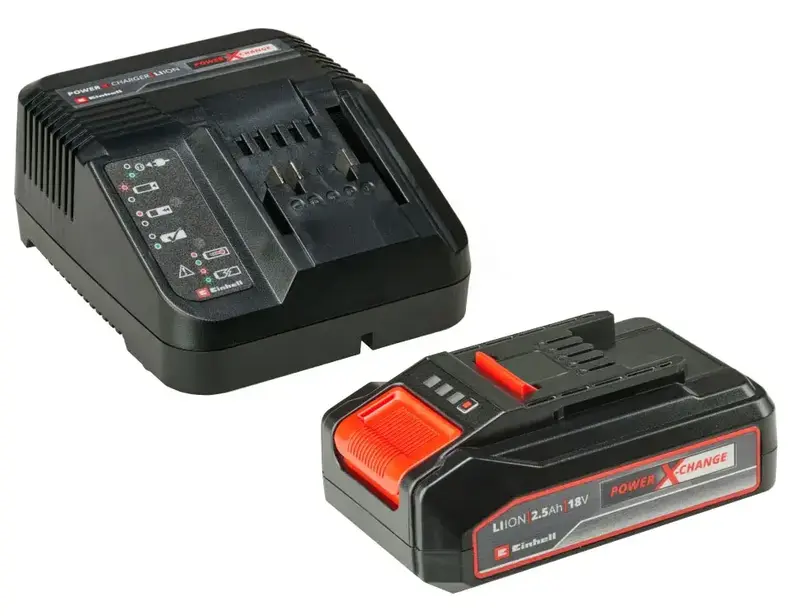 Набір акумулятора та зарядного пристрою Einhell Starter Kit PXC, 1х18V, 2.5Аг - фото - №0