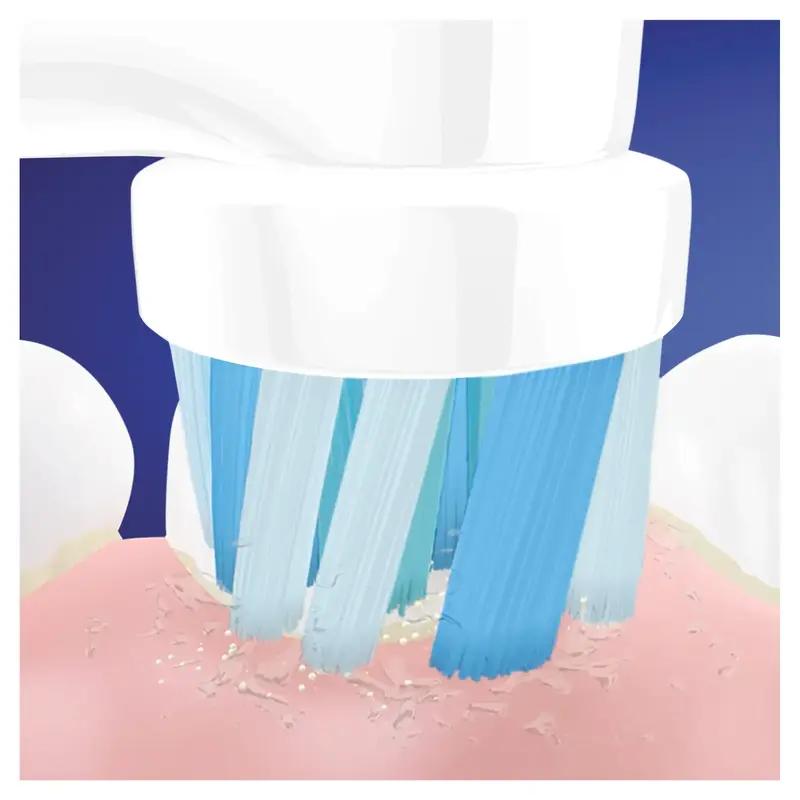 Електрична зубна щітка ORAL-B Kids D103.413.2KX Frozen типу 3708+дорожній чохол (8006540773338) фото