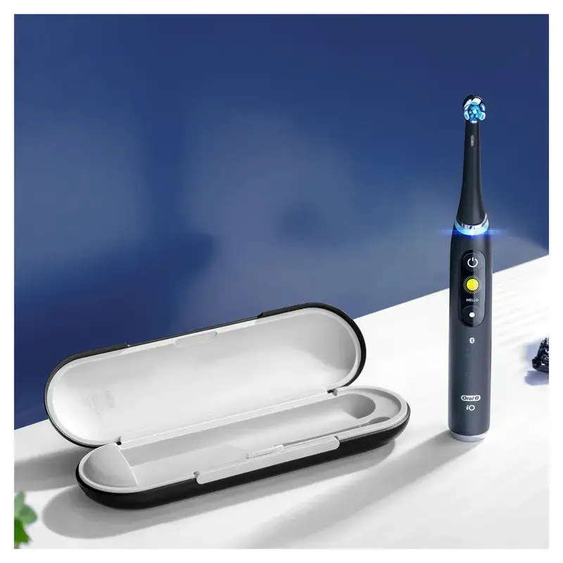 Електрична зубна щітка ORAL-B iO Серія 9 Чорна + дорожній чохол (4210201449485) фото