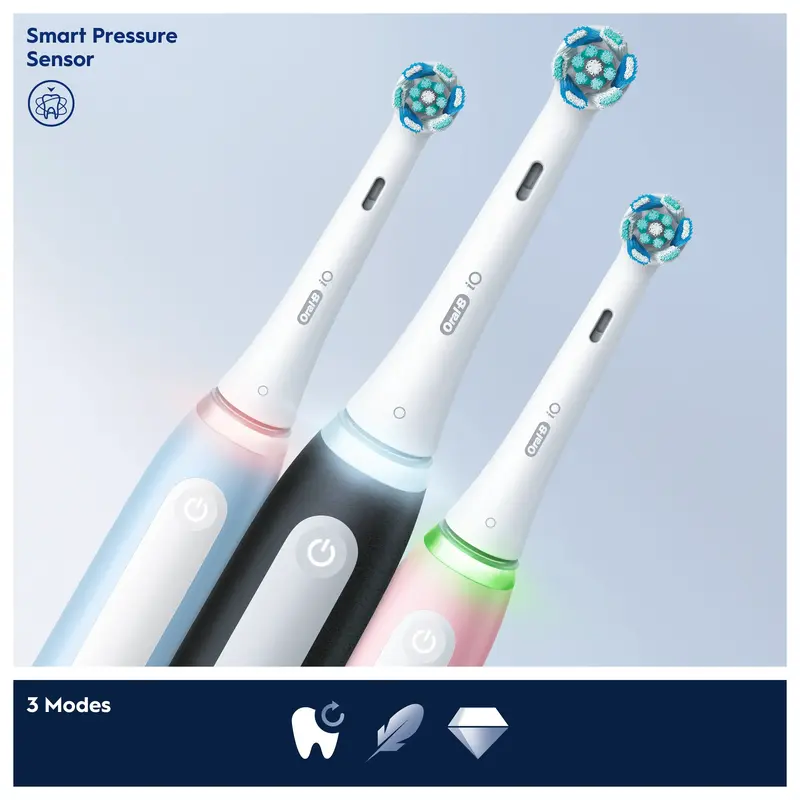 Електрична зубна щітка ORAL-B iO Series 3 iOG3.1A6.0 типу 3769 Ice Blue (8006540731321) фото