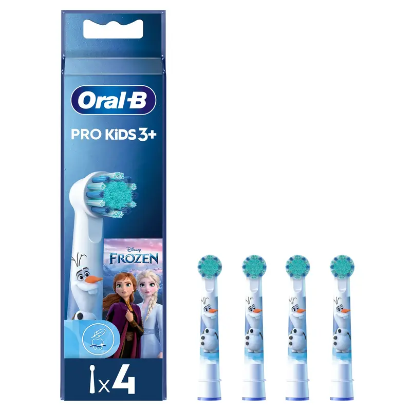 Змінні насадки до зубної щітки ORAL-B Kids Frozen II, 4 шт (4210201385233) фото