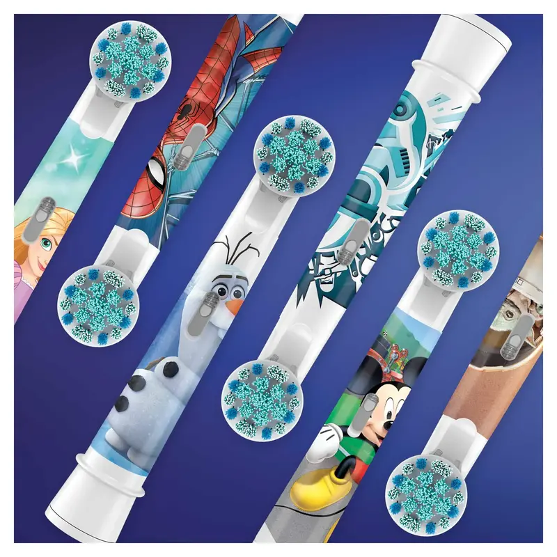 Змінні насадки до зубної щітки ORAL-B Kids Frozen II, 4 шт (4210201385233) фото