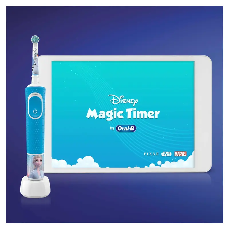 Змінні насадки до зубної щітки ORAL-B Kids Frozen II, 4 шт (4210201385233) фото