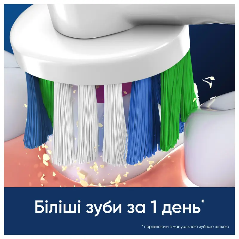 Насадки для электрической зубной щетки ORAL-B BRAUN Pro 3D White, 4 шт (8006540847213) фото