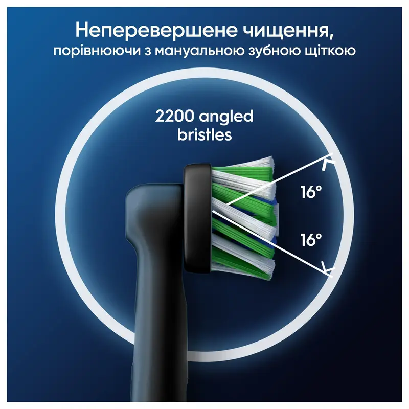 Насадки для електричної зубної щітки ORAL-B BRAUN Pro Cross Action, 2 шт (8006540847657) - фото - №7
