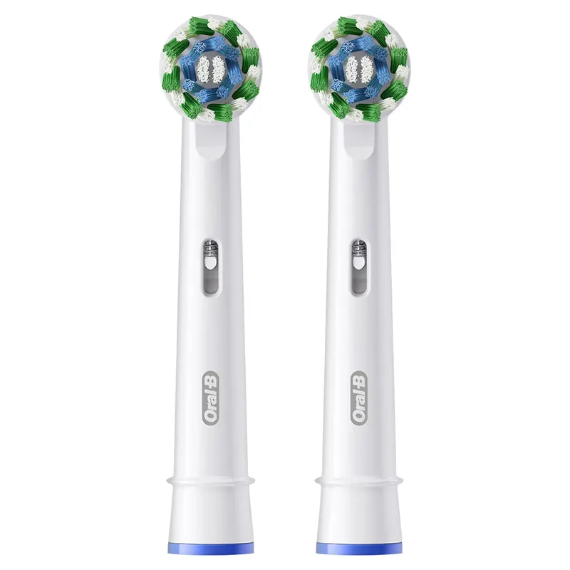 Змінні насадки до зубної щітки ORAL-B Cross Action White EB50RX 2 шт (8006540847725) - фото - №2