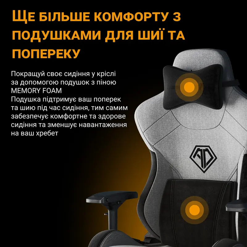 Игровое кресло Anda Seat T-Pro 2 Size XL (Black) AD12XLLA-01-B-F фото
