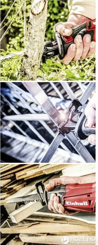 Пила шабельна акумуляторна Einhell TE-AP 18/22LI-Solo PXC 18V без АКБ та ЗП - фото - №4
