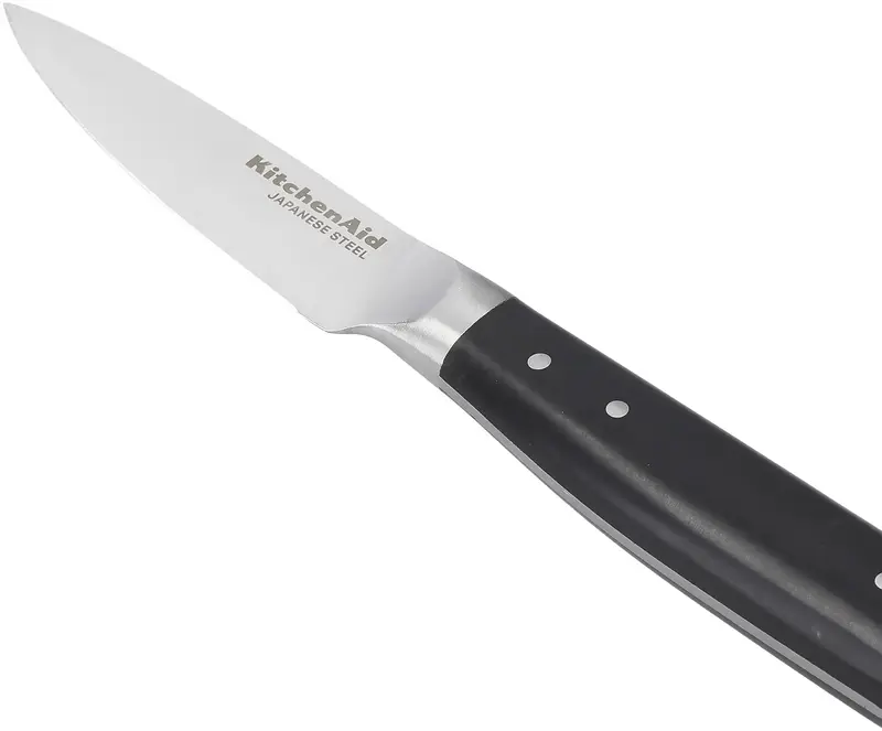 Набір ножів з підставкою KitchenAid Coreline, 5 предметів та точилки (KO5PSTSNOBG) - фото - №8