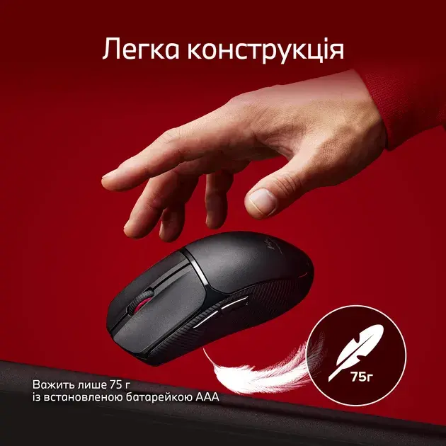 Ігрова комп'ютерна миша HyperX Pulsefire Fuse Black фото