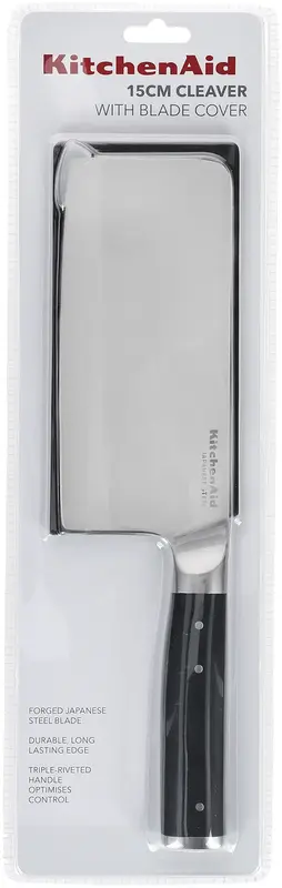 Ніж-топірець KitchenAid Coreline із захисним чохлом для леза, 15 см (KOG6IVSSOHOBA) - фото - №6
