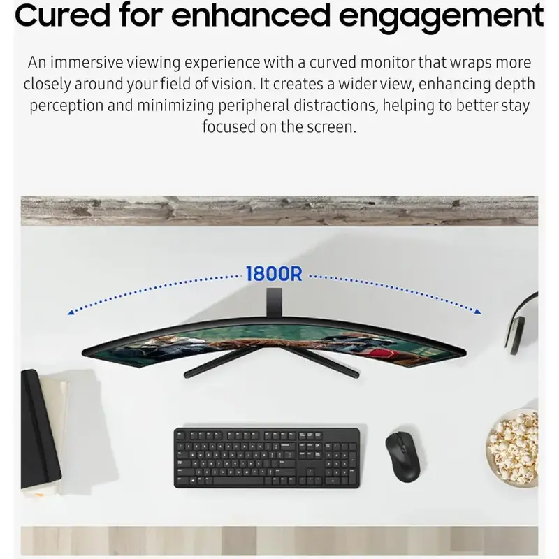 Монітор SAMSUNG 24" LS24D366GAIXCI - фото - №6