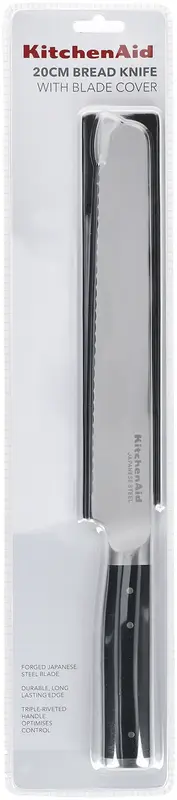 Ніж для хліба KitchenAid Coreline із захисним чохлом для леза, 20 см (KOG8IRSSOHOBA) - фото - №8