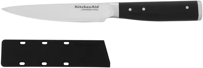 Ніж універсальний KitchenAid Coreline із захисним чохлом для леза, 11 см (KOG45TSSOHOBA) - фото - №1