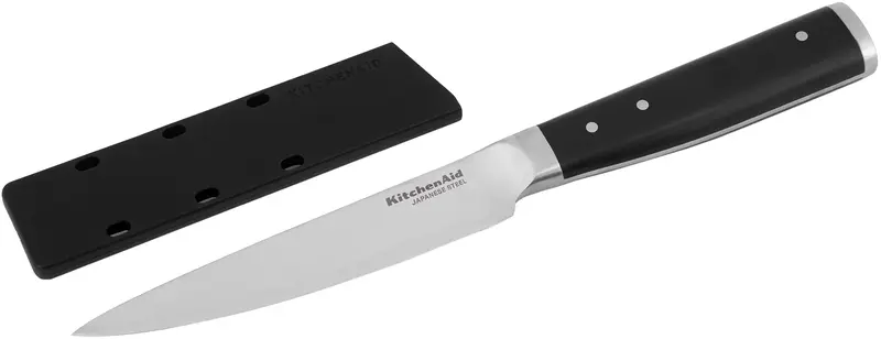 Ніж універсальний KitchenAid Coreline із захисним чохлом для леза, 11 см (KOG45TSSOHOBA) - фото - №2
