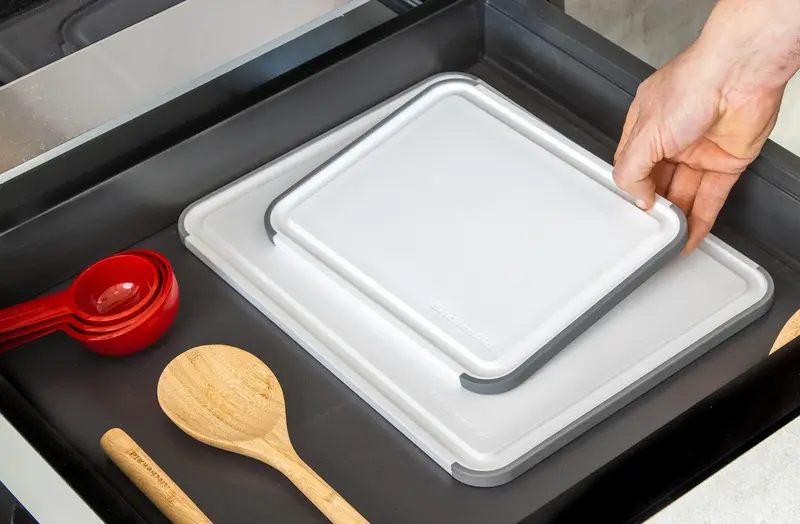 Набір дошок для нарізання KitchenAid Universal, двосторонні, 28х36/20х25 см (KEG710NOSMGA) - фото - №6