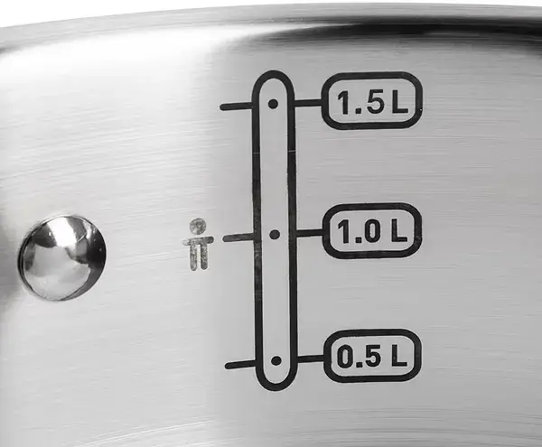 Каструля з кришкою Tefal Duetto+, 16 см, 1.5 л (G7194236) - фото - №3