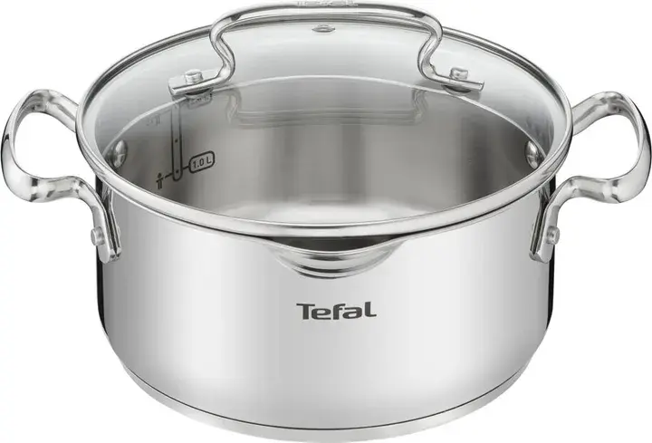 Каструля з кришкою Tefal Duetto+ 20 см, 2,9 л, (G7194456) - фото - №0