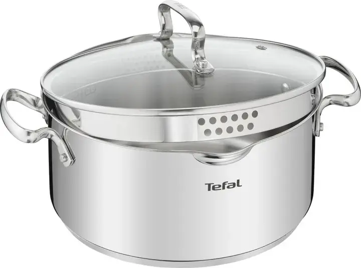 Каструля з кришкою Tefal Duetto+ 20 см, 2,9 л, (G7194456) - фото - №2