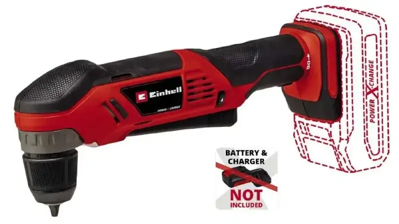 Дриль кутовий акумуляторний Einhell TE-AD 18 Li - Solo PXC 18V без АКБ та ЗП фото