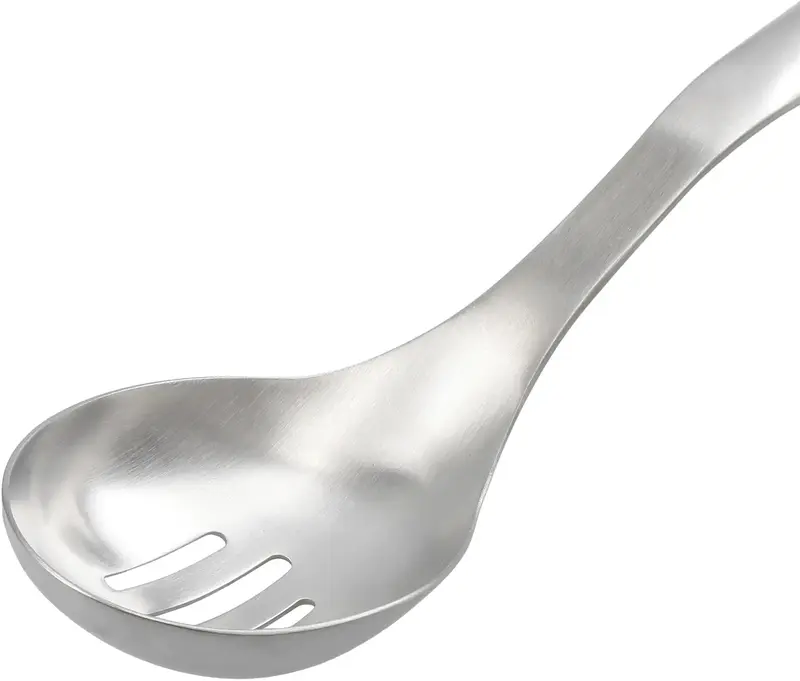 Ложка кухонна з прорізами KitchenAid Premium, 33,8 см (KMG004OHSS) - фото - №3