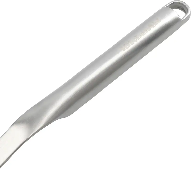 Ложка кухонна з прорізами KitchenAid Premium, 33,8 см (KMG004OHSS) - фото - №4