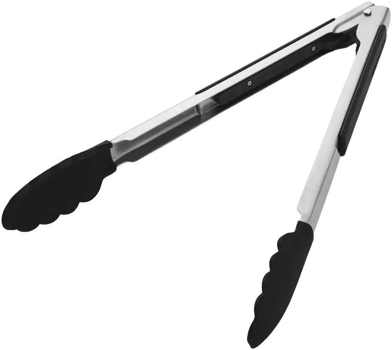 Щипці кухонні KitchenAid Universal, 30,9 см, чорний (KQG205OHOBE) - фото - №5