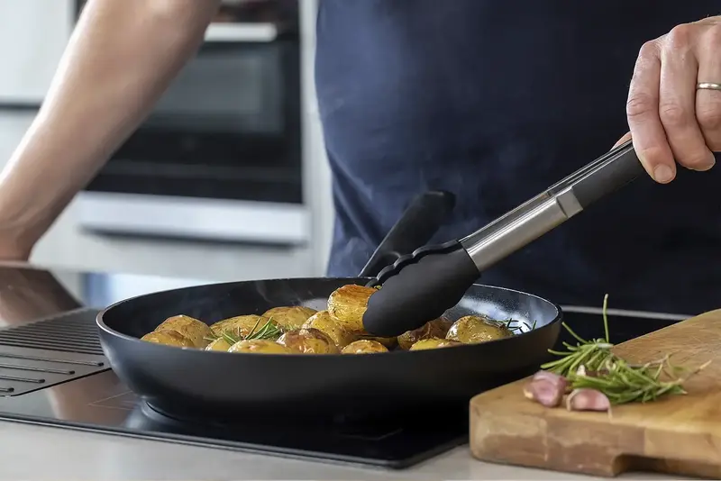 Щипці кухонні KitchenAid Universal, 30,9 см, чорний (KQG205OHOBE) - фото - №11