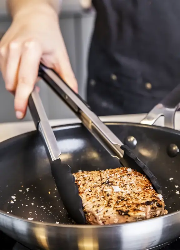 Щипці кухонні KitchenAid Universal, 30,9 см, чорний (KQG205OHOBE) - фото - №15