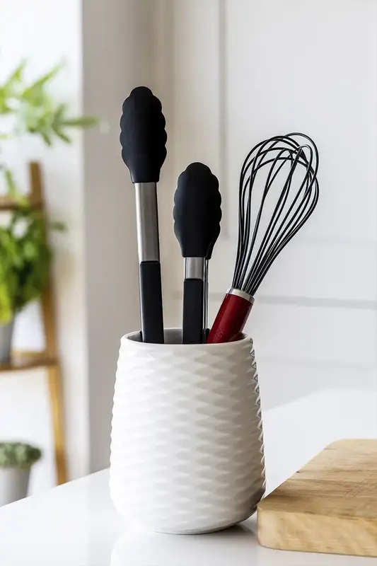 Щипці кухонні KitchenAid Universal, 30,9 см, чорний (KQG205OHOBE) - фото - №10