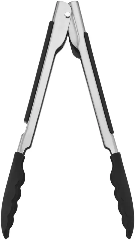 Щипці кухонні KitchenAid Universal, 24 см, чорний (KQG203OHOBE) - фото - №2