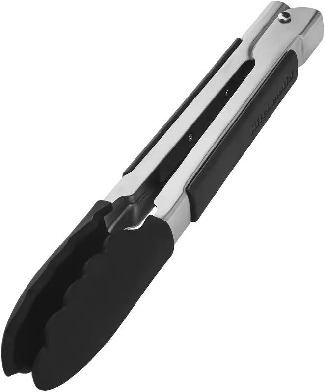 Щипці кухонні KitchenAid Universal, 24 см, чорний (KQG203OHOBE) - фото - №4