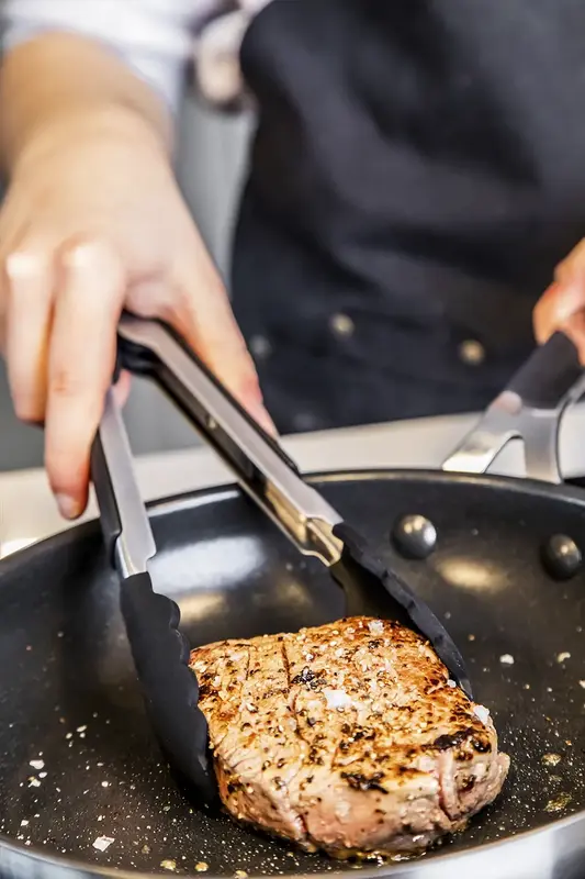 Щипці кухонні KitchenAid Universal, 24 см, чорний (KQG203OHOBE) - фото - №14