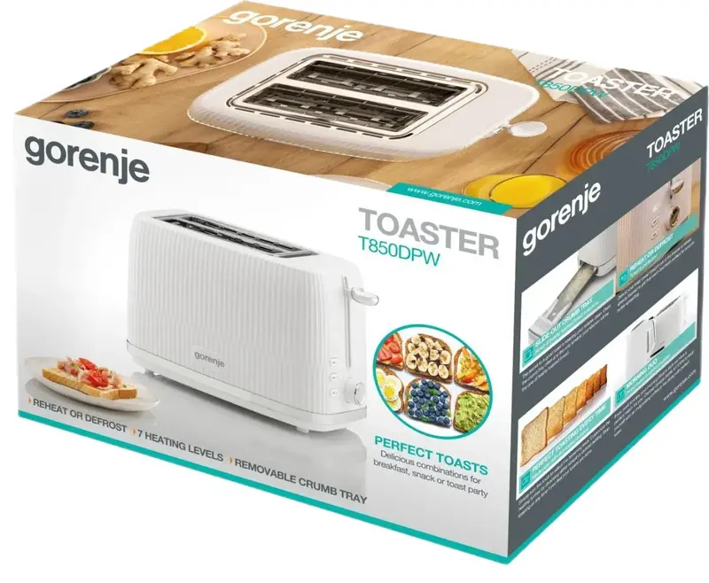 Тостер Gorenje T850DPW - фото - №8