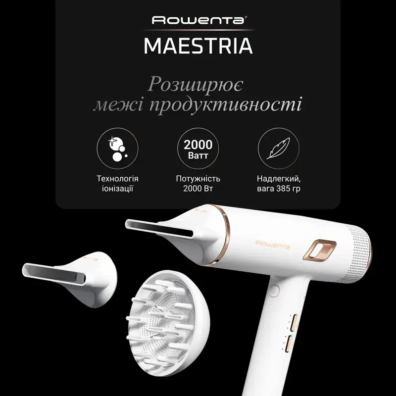 Фен Rowenta ULTIMATE EXPERIENCE Maestria CV9910F3 фото