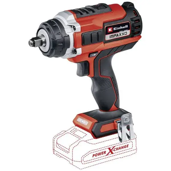 Гайковерт ударний Einhell IMPAXXO 18/400 - Solo PXC 18V без АКБ та ЗП фото