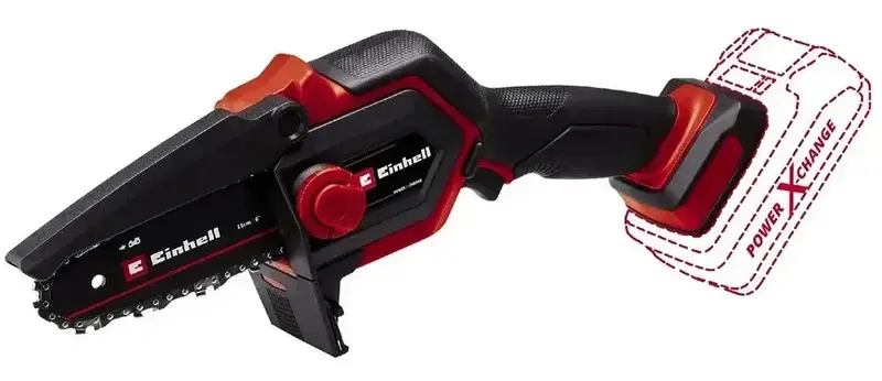 Пила ланцюгова акумуляторна Einhell GE-PS 18/15 Li BL - Solo PXC 18V без АКБ та ЗП фото