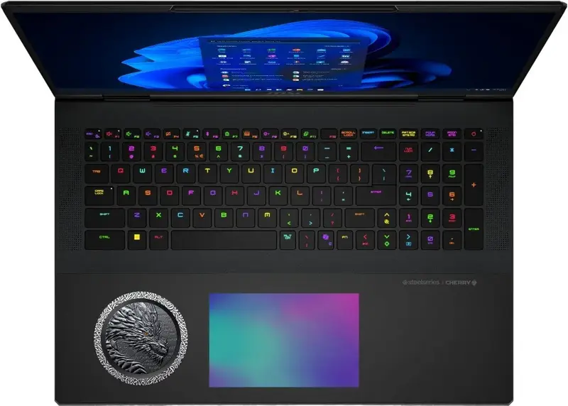 Ноутбук MSI Titan 18 HX Dragon Edition Norse Myth A2XWJG Black (A2XWJG-446UA) фото