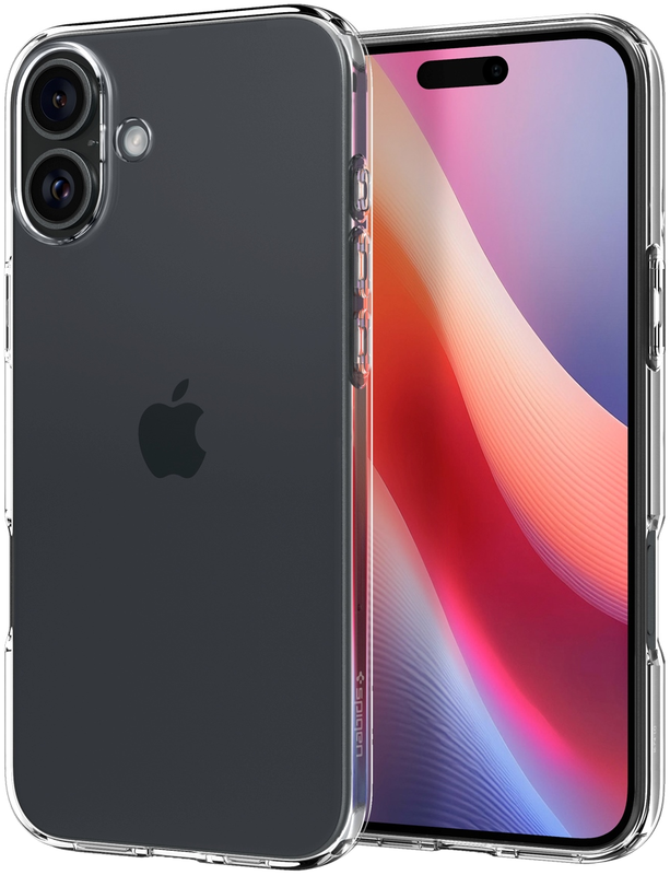 Чехол для iPhone 16 Liquid Crystal Clear (ACS08190) - фото - №3