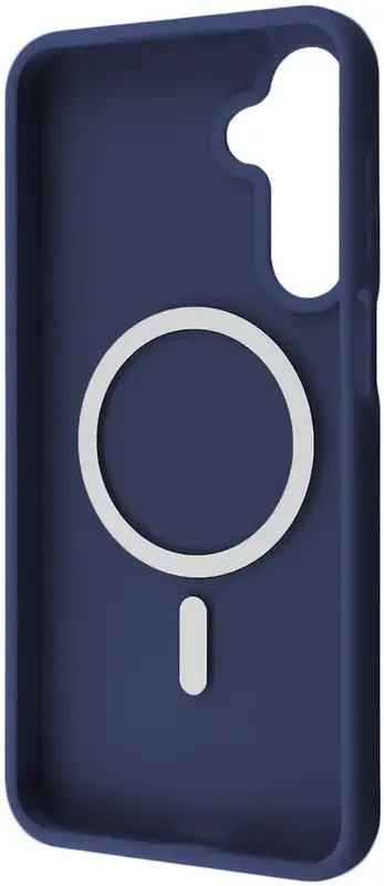 Чохол для Samsung Galaxy S24 FE WAVE Matte Color Case with Magnetic Ring (midnight blue) - фото - №1