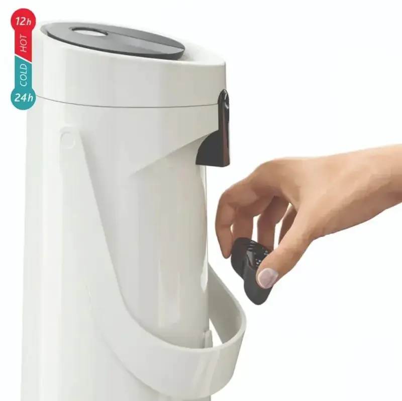 Термос Tefal PONZA PUMP,1.9 л, білий (K3140214) - фото - №8